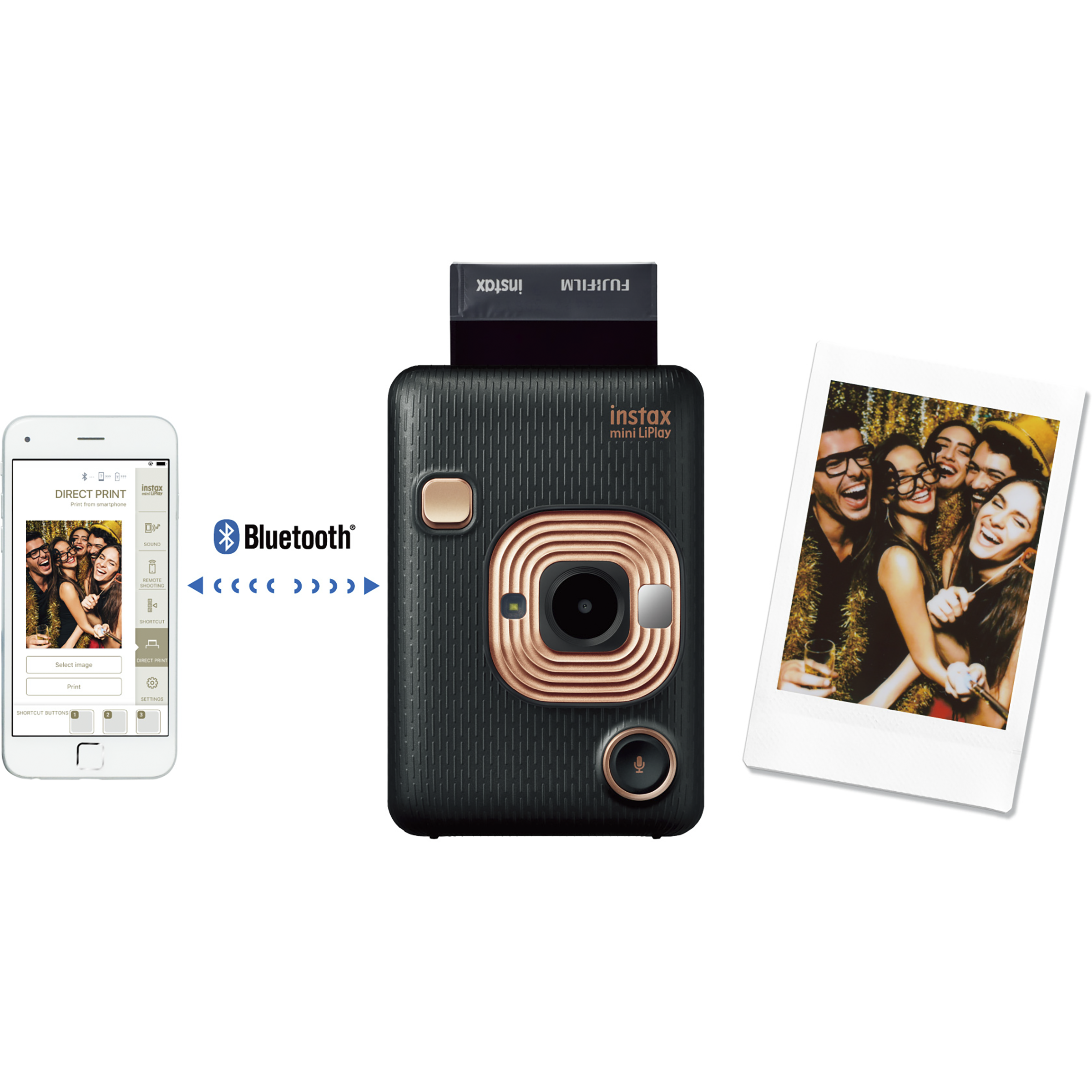 Buy FUJIFILM Instax Mini LiPlay Plus Instant Camera with 10